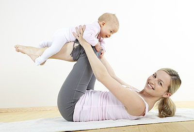 Yoga zur Rückbildung nach der Geburt