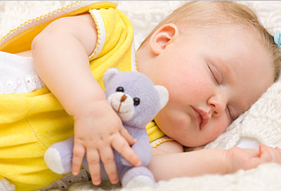 Schon Babys lieben Einschlafrituale