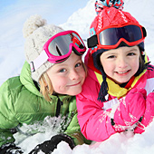 Rodeln, Eislaufen, Skifahren: Kinder und Wintersport