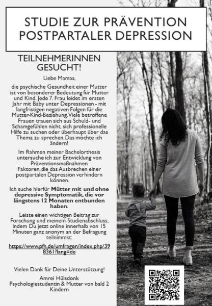 Bild zu Wochenbettdepression / Postpartale Depression - Frauengesundheit