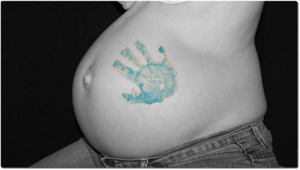 Bild zu Bauch-Bild 24 SSW - Schwanger - wer noch? Rund um die Schwangerschaft