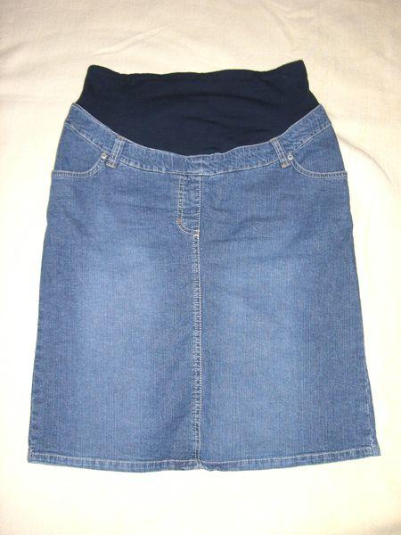 Bild zu Der Sommer kommt und ich habe einen Umszandsjeansrock anzubieten - Schwanger - wer noch? Rund um die Schwangerschaft