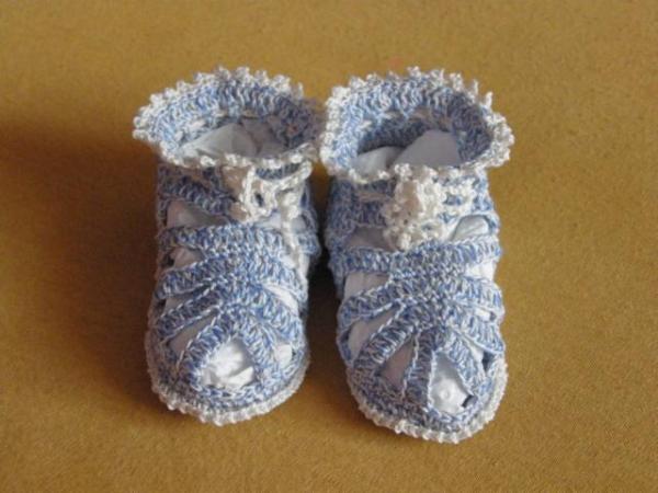 Bild zu Häkellsandalen für´s Baby - Schwanger - wer noch? Rund um die Schwangerschaft