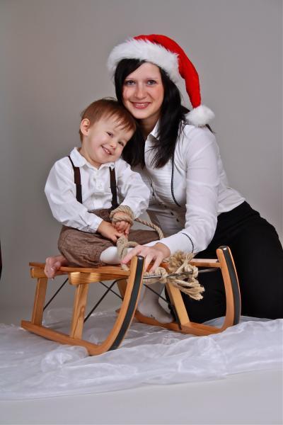 Bild zu mal etwas weihnachtliches von uns - Schwanger - wer noch? Rund um die Schwangerschaft