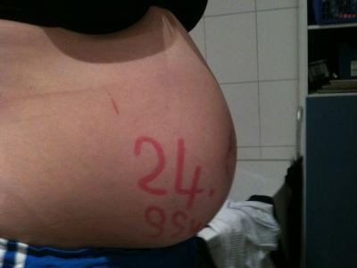 Bild zu bauch :) - Schwanger - wer noch? Rund um die Schwangerschaft