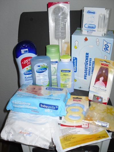 Bild zu Hier nochmal ein Bild der bambinibox...heute angekommen - Schwanger - wer noch? Rund um die Schwangerschaft