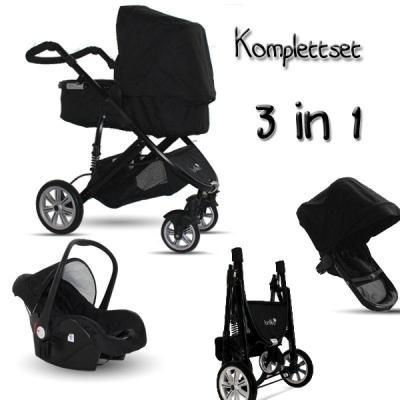 Bild zu Wer kennt Kinderwagen Lanboo Street Black 3 in 1 ? - Schwanger - wer noch? Rund um die Schwangerschaft