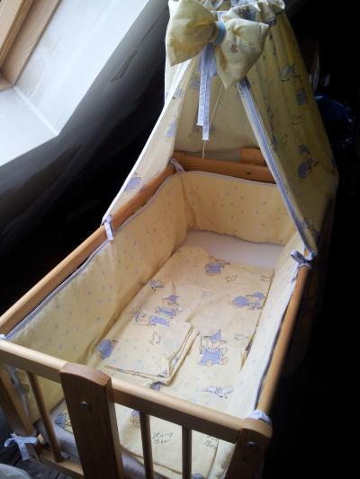 Bild zu Biete : Babywiege/Babybett von Alvi NEUw NP 129 ,- - Schwanger - wer noch? Rund um die Schwangerschaft