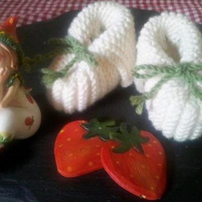 Bild zu Meine ersten Babyschühchen :-) mit Anleitung! - Schwanger - wer noch? Rund um die Schwangerschaft