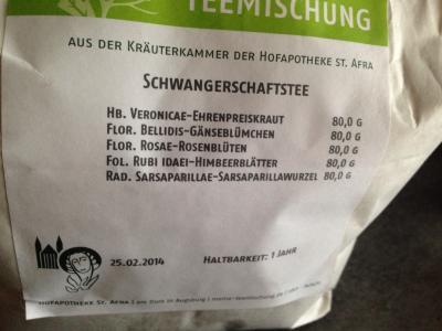 Bild zu Schwangerschaftstee, bzw. Geburtsvorbereitenden Teemischungen - Schwanger - wer noch? Rund um die Schwangerschaft