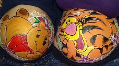 Bild zu Raum Traunstein, Rosenheim, München, Salzburg- prof. BELLYPAINTING - Schwanger - wer noch? Rund um die Schwangerschaft