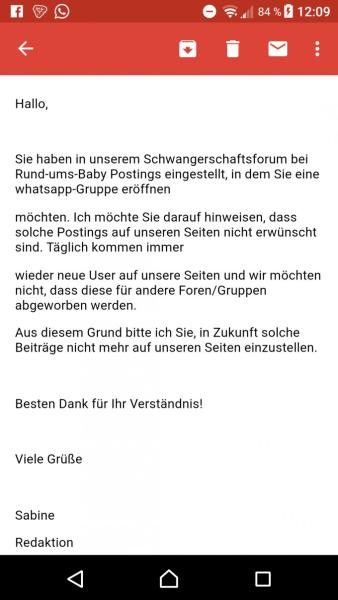 Bild zu Ja gut, mich seid ihr los^^ - Schwanger - wer noch? Rund um die Schwangerschaft