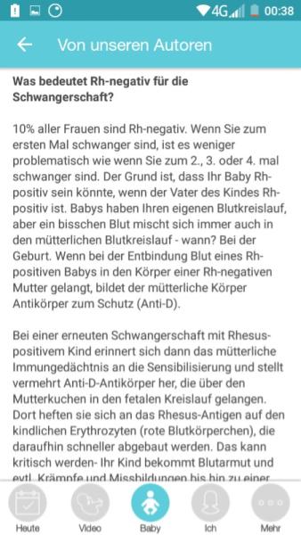 Bild zu Mach mir große sorgen (Blutgruppe) - Schwanger - wer noch? Rund um die Schwangerschaft