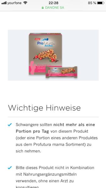 Bild zu Milupa Müsliriegel - Schwanger - wer noch? Rund um die Schwangerschaft