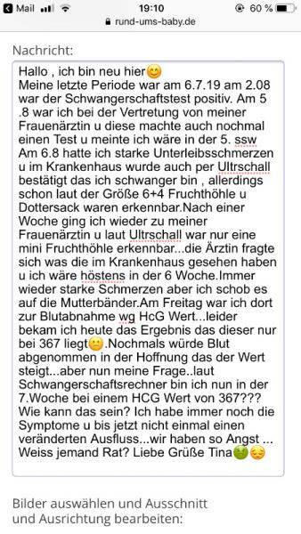Bild zu HCG Wert zu nieder - Schwanger - wer noch? Rund um die Schwangerschaft