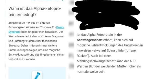 Bild zu Laborwert AFP - Schwanger - wer noch? Rund um die Schwangerschaft
