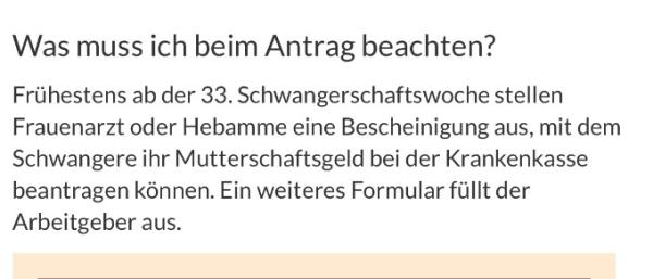 Bild zu Antrag auf Mutterschaftsgeld Frage - Schwanger - wer noch? Rund um die Schwangerschaft