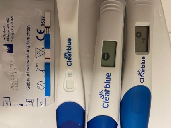Bild zu 1 Positiver und 3 negative Tests - Bin ich schwanger ? - Schwanger - wer noch? Rund um die Schwangerschaft