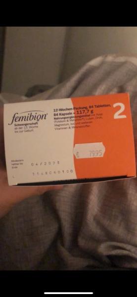 Bild zu Fembion 2 Vitamine abzugeben ! - Schwanger - wer noch? Rund um die Schwangerschaft