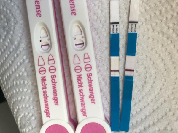 Bild zu Ist das ein positiver Test ? - Schwanger - wer noch? Rund um die Schwangerschaft