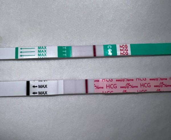 Bild zu Positiver Test und direkt danach starke Blutung - Schwanger - wer noch? Rund um die Schwangerschaft