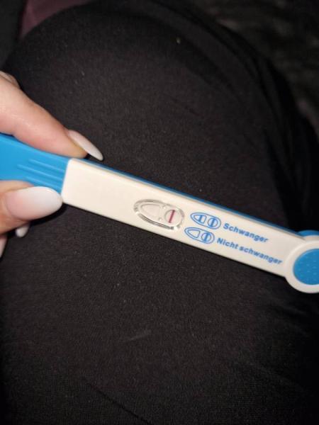 Bild zu Sieht jemand noch die 2te Linie? - Kinderwunsch nach Fehlgeburt