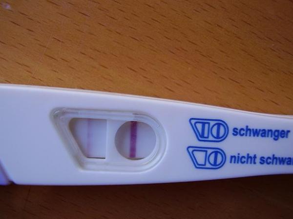 Bild zu habe eben getestet ...aber???? - Kinderwunsch - bitte noch ein Baby