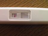 Bild zu Ist der Test positiv oder negertiv? - Kinderwunsch - bitte noch ein Baby