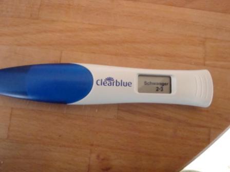 Bild zu grade kam von Sanicare der Clearblue Digi mit Wochenbestimmung - Kinderwunsch - bitte noch ein Baby