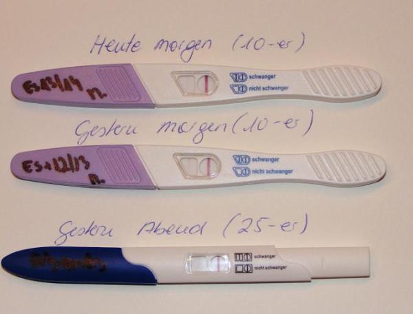Bild zu meine TESTS...eure Meinung bitte.... - Kinderwunsch - bitte noch ein Baby