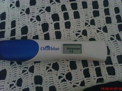 Bild zu hab noch nen test gemacht - Kinderwunsch - bitte noch ein Baby