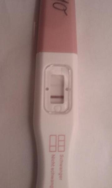 Bild zu Foto vom Test gestern - Kinderwunsch - bitte noch ein Baby