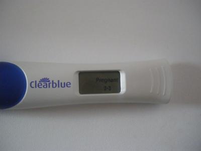 Bild zu Hab heute früh einen Digi gemacht - Kinderwunsch - bitte noch ein Baby