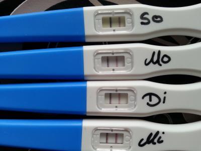 Bild zu welcher ovu ist denn jetzt positiv?hilfe - Kinderwunsch - bitte noch ein Baby
