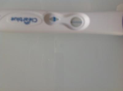 Bild zu Schwangerschaftstest clearblue Visual - Kinderwunsch - bitte noch ein Baby