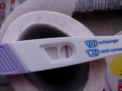 Bild zu diesmal ein Test nach ausbleiben der Regel .... - Kinderwunsch - bitte noch ein Baby