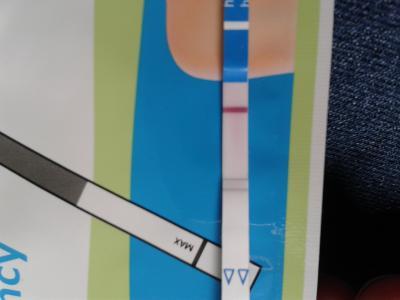 Bild zu schwangerschaftstest die zweite - Kinderwunsch - bitte noch ein Baby