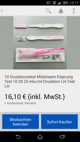 Bild zu Midstream Ovu Tester - Kinderwunsch - bitte noch ein Baby