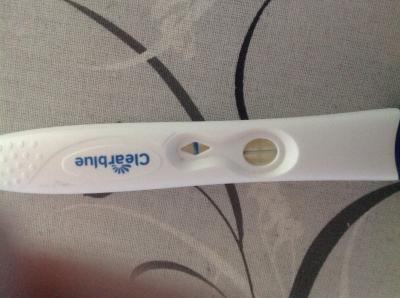 Bild zu Clearblue mit dem plus verdunstungslinie - Kinderwunsch - bitte noch ein Baby