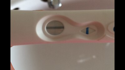 Bild zu Zweite Linie zu schwach? - Kinderwunsch - bitte noch ein Baby