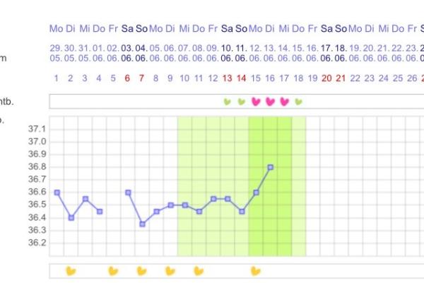 Bild zu rub zykluskalender - Kinderwunsch - bitte noch ein Baby