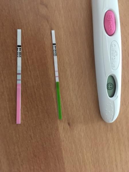Bild zu Juhu ovu Test positiv - Kinderwunsch - bitte noch ein Baby
