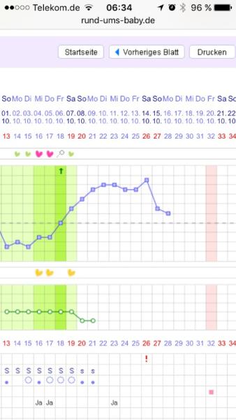 Bild zu Temperaturabsacker 2 zyklushälfte - Kinderwunsch - bitte noch ein Baby