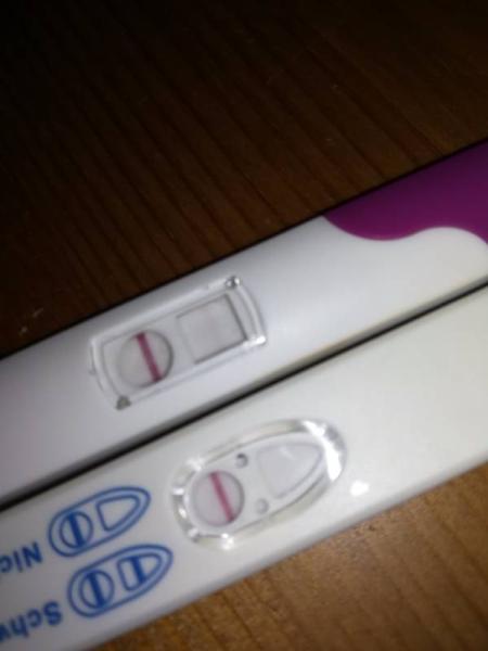 Bild zu Es+9,10,11? Nicht genau sicher, 2 tests 2 Ergebnisse - Kinderwunsch - bitte noch ein Baby
