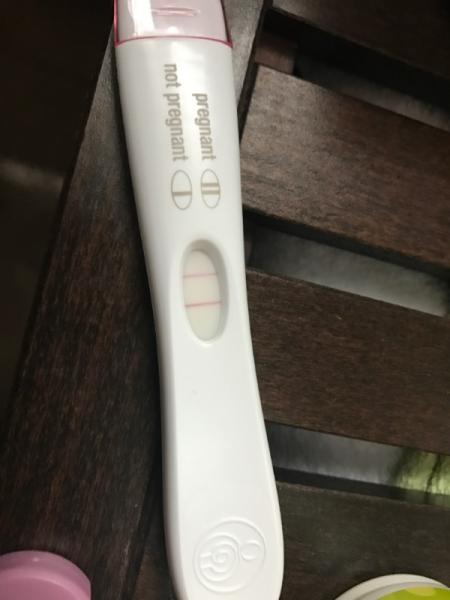 Bild zu Der ist positiv,oder? - Kinderwunsch - bitte noch ein Baby