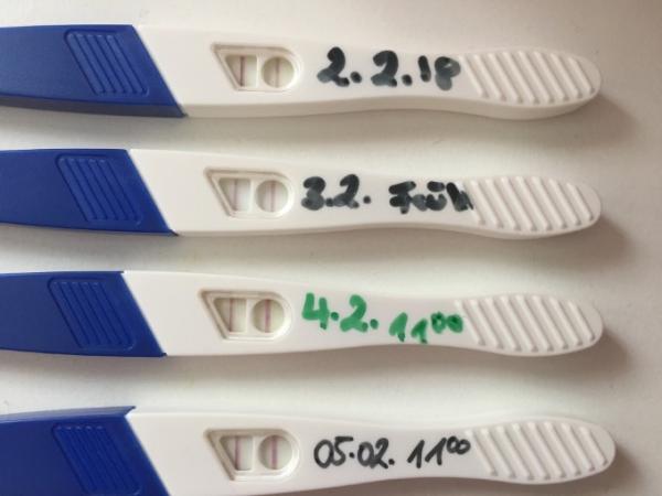 Bild zu Ovulationstest seit 4 Tagen positiv ??? - Kinderwunsch - bitte noch ein Baby