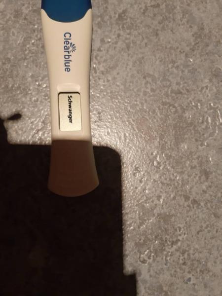 Bild zu Clearblue Frühtest Postiv - Kinderwunsch - bitte noch ein Baby