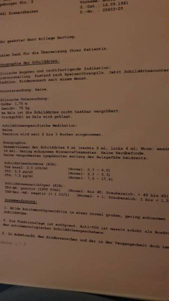 Bild zu Hashimoto - Kinderwunsch - bitte noch ein Baby