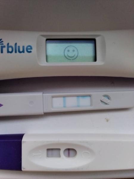 Bild zu Schon wieder blinkenden Smily??? - Kinderwunsch - bitte noch ein Baby