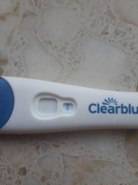 Bild zu Frühtest von Clearblue Schwangerschaft - Kinderwunsch - bitte noch ein Baby